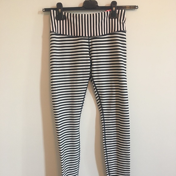 lululemon striped yoga pants